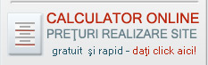 calculator costuri de realizare site