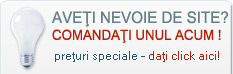 comandati acum un site web